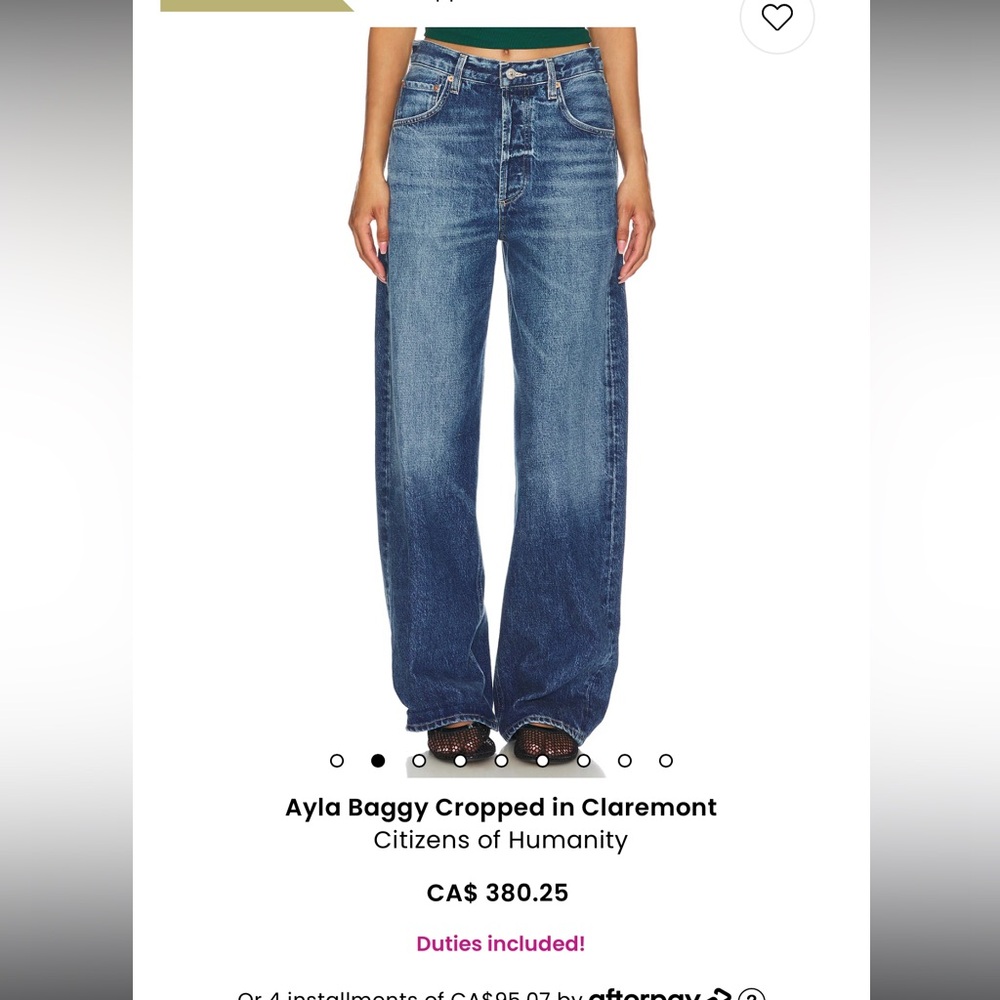 Citizens of Humanity Ayla Baggy Jeans